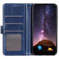 Samsung Galaxy S24 Lommebok-deksel med Magnetisk Lukning - Blå