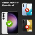 Samsung Galaxy S24+ Hat Prince Kamera Linse Beskytter - Svart