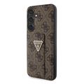 Samsung Galaxy S24+ Guess 4G Grip Stand Triangle Logo Etui - Brun