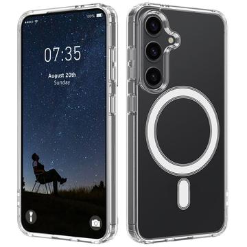 Samsung Galaxy S24+ Hybrid-deksel - MagSafe-kompatibel - Gjennomsiktig