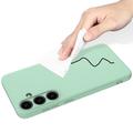 Samsung Galaxy S24+ Liquid Silikondeksel - Grønn