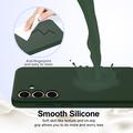 Samsung Galaxy S24+ Liquid Silikondeksel - MagSafe-kompatibel - Mørkegrønn