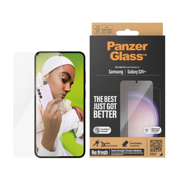 Samsung Galaxy S24+ PanzerGlass Ultra-Wide Fit EasyAligner Skjermbeskytter - Gjennomsiktig