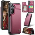 Samsung Galaxy S25 Caseme C22 etui RFID-kortlommebok