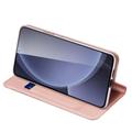 Samsung Galaxy S25 Dux Ducis Skin Pro Flip-deksel - Rosa