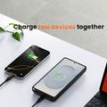 Samsung Galaxy S25 Edge Backup Ladedeksel - 10000mah - Svart