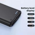 Samsung Galaxy S25 Edge Backup Ladedeksel - 10000mah - Svart