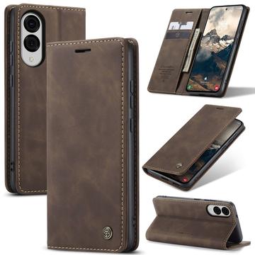 Samsung Galaxy S25 Edge Caseme 013 Series Lommebok-deksel - Kaffe
