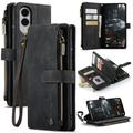 Samsung Galaxy S25 Edge Caseme C30 Multifunksjonell Lommebok-deksel