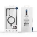 Samsung Galaxy S25 Edge Dux Ducis Aimo Hybrid-deksel - Kompatibel med MagSafe - Svart