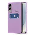 Samsung Galaxy S25 Edge Dux Ducis Rafi II magnetisk-deksel med kickstand og kortspor