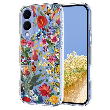 Samsung Galaxy S25 Edge TPU-deksel med blomstermønster - Liljer