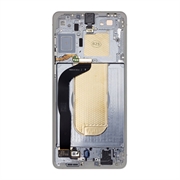 Samsung Galaxy S25 Edge Frontdeksel & LCD-skjerm GH82-37224A - Sølv