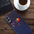 Samsung Galaxy S25 Edge KSQ Deksel med Kort Lomme - Blå