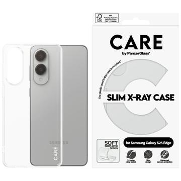 Samsung Galaxy S25 Edge PanzerGlass Care Fashion Slim X-Ray-Deksel - Gjennomsiktig
