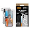 Samsung Galaxy S25 Edge PanzerGlass Care Flagship 3-i-1 personvernpakke - Klar