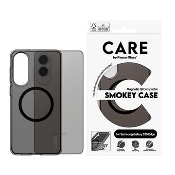 Samsung Galaxy S25 Edge PanzerGlass Care Smokey Urban Combat Deksel - MagSafe-kompatibel - Gjennomsiktig svart