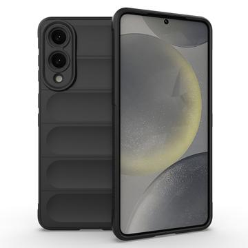 Samsung Galaxy S25 Edge Rugged TPU-deksel - Svart