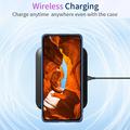 Samsung Galaxy S25 Edge Silikon-deksel - MagSafe-kompatibel - Svart