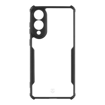 Samsung Galaxy S25 Edge Tactical Quantum Stealth-deksel med forsterkede hjørner - klar / svart