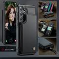 Samsung Galaxy S25 FE Caseme C22 etui RFID-kortlommebok - Svart