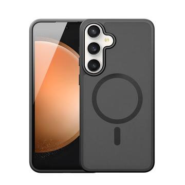 Samsung Galaxy S25 FE Dux Ducis Yind Hybrid-deksel - MagSafe-kompatibel - Svart