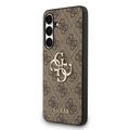 Samsung Galaxy S25 FE Guess 4G Big Metal Logo Hybrid-deksel - Brun