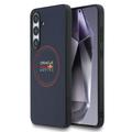 Samsung Galaxy S25 FE Oracle Red Bull Racing Red Bull Racing Red Ring MagSafe Liquid Silicone-deksel - Marine