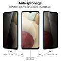 Samsung Galaxy S25 FE Privacy Full Cover Beskyttelsesglass - Svart Kant