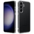 Samsung Galaxy S25 FE Ripebestandig Hybrid-deksel - Gjennomsiktig
