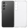 Samsung Galaxy S25 FE Støtsikkert TPU-deksel - Gjennomsiktig