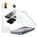 Samsung Galaxy S25 FE Spigen Glas.tR EZ Fit Pro Beskyttelsesglass - 2 Stk. - Klar