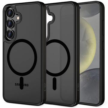 Samsung Galaxy S25 FE Tech-Protect Magmat Deksel - MagSafe-kompatibel - Matt Svart