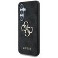 Samsung Galaxy S25 Guess 4G Big Metal Logo Hybrid-deksel - Svart