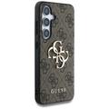 Samsung Galaxy S25 Guess 4G Big Metal Logo Hybrid-deksel - Brun