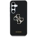 Samsung Galaxy S25 Guess Big 4G Logo Bottom Script Silikon-deksel