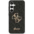 Samsung Galaxy S25 Guess Fixed Glitter 4G Metal Logo Deksel