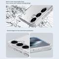 Samsung Galaxy S25 Nillkin Nature TPU Pro Hybrid-deksel - Gjennomsiktig