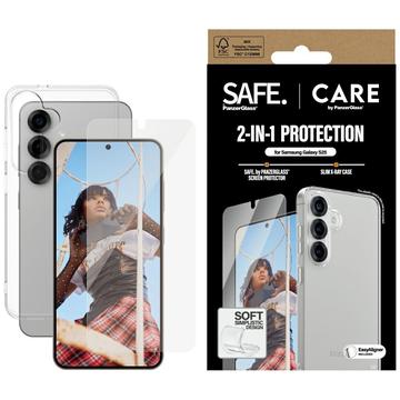 Samsung Galaxy S25 PanzerGlass Care Fashion 2-i-1-pakke - Klar
