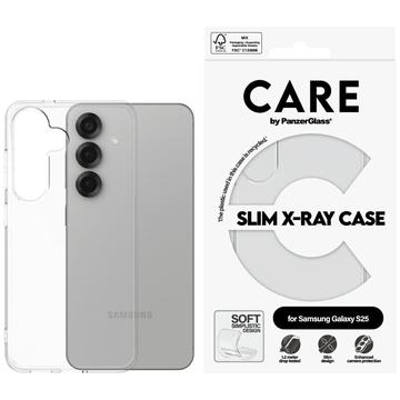Samsung Galaxy S25 PanzerGlass Care Fashion Slim X-Ray-Deksel - Gjennomsiktig