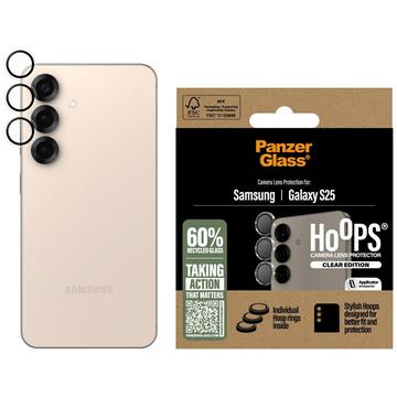 Samsung Galaxy S25 PanzerGlass Hoops kameralinsebeskytter med bøyler - Klar