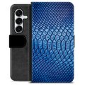 Samsung Galaxy S25+ Premium Lommebok-deksel - Lær