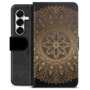 Samsung Galaxy S25+ Premium Lommebok-deksel - Mandala