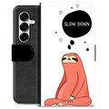 Samsung Galaxy S25+ Premium Lommebok-deksel - Slow Down