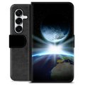 Samsung Galaxy S25+ Premium Lommebok-deksel - Verdensrom