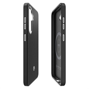 Samsung Galaxy S25+ Spigen Enzo Aramid-deksel GP-FPS936PGABW - Svart / sølv