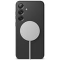 Samsung Galaxy S25 Ringke Liquid Silicone MagSafe Deksel - Svart