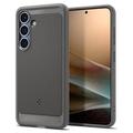 Samsung Galaxy S25 Spigen Rugged Armor Mag TPU-deksel - Grå