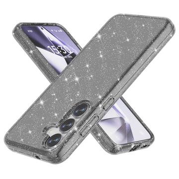 Samsung Galaxy S25 Stylish Glitter Series Hybrid-deksel
