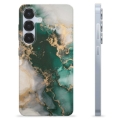 Samsung Galaxy S25 TPU-deksel - Jade Marmor